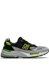 New Balance Grey & Black Made In Us 992 Sneakers In Grey