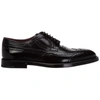 DOLCE & GABBANA MEN'S CLASSIC LEATHER LACE UP LACED FORMAL SHOES DERBY BROGUE,A20137A120380999 42