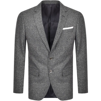 Boss Business Boss Hugo Boss Hutsons4 Slim Fit Jacket Grey