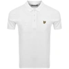 LYLE & SCOTT LYLE AND SCOTT SHORT SLEEVED POLO T SHIRT WHITE