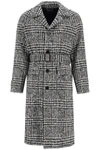 DOLCE & GABBANA DOLCE & GABBANA PRINCE OF WALES COAT