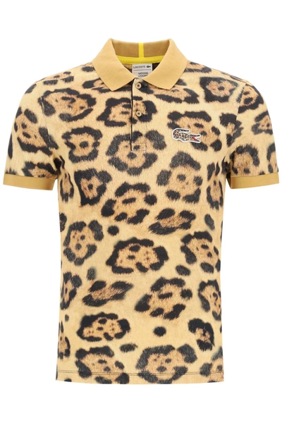 Lacoste X National Geographic Animalier Print Short Sleeve Polo