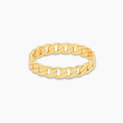 Wilder Ring In Gold Plated Brass, Women's Size 5