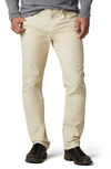 Hudson Blake Stretch Twill Slim Straight Fit Pants In Light Beige