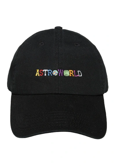 Pre-owned Travis Scott  Astroworld Hat Black