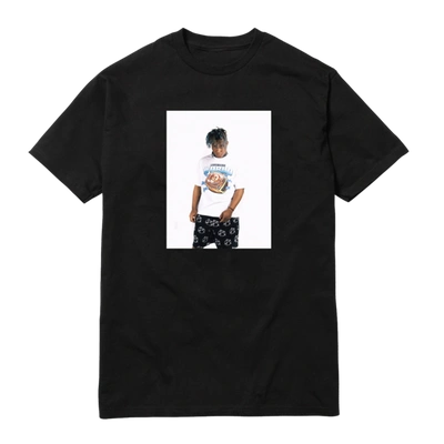 Pre-owned Juice Wrld  X Revenge Photo Tee Black