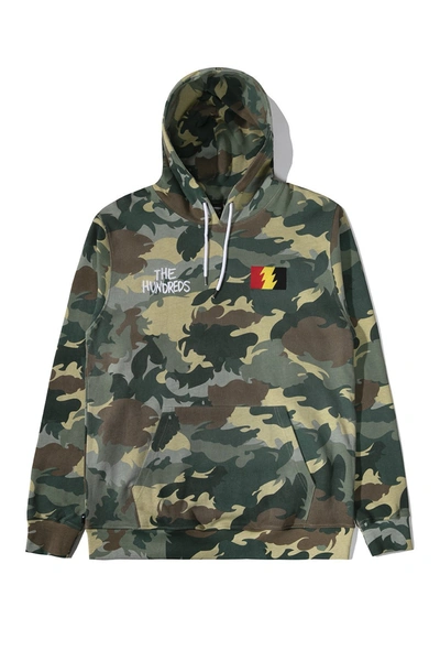 Pre-owned The Hundreds  X Full Metal Jacket Haze Pullover Hoodie Camo