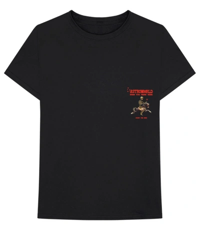 Pre-owned Travis Scott  Season Pass T-shirt Black