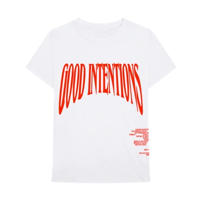 Pre-owned Nav  X Vlone Good Intentions Tee White