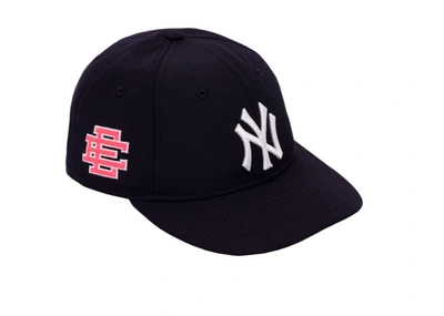 Pre-owned Eric Emanuel  Ee Retro Crown Yankees Hat Navy