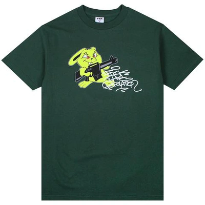 Pre-owned Ftp  Bunny Tee Green
