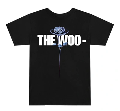Pre-owned Pop Smoke  X Vlone The Woo T-shirt Black