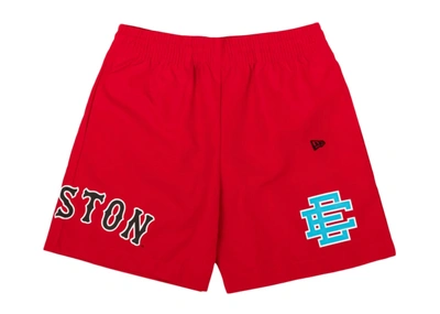 Pre-owned Eric Emanuel  Ee Basic Red Sox Short Red