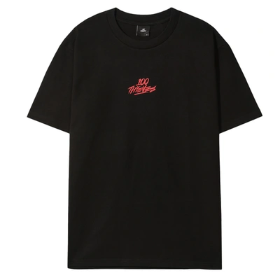 Pre-owned 100 Thieves  Gradient T-shirt Black