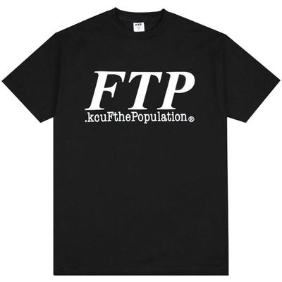 Pre-owned Ftp  Og Logo Tee Black