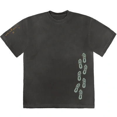 Pre-owned Travis Scott  Path T-shirt Washed Black