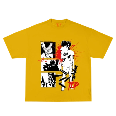 Pre-owned Youngboy Nba  X Vlone House Arrest Tee Yellow