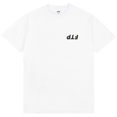 Pre-owned Ftp  Upside Tee White