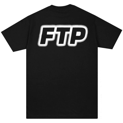 Pre-owned Ftp  Outer Glow Logo Tee Black