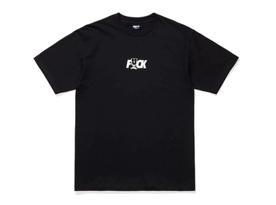 Pre-owned Ftp  X Undefeated U-fuck Tee Black