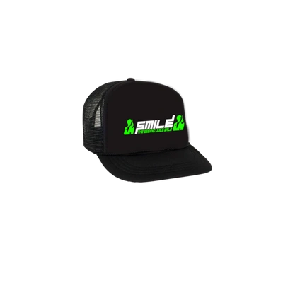 Pre-owned Juice Wrld  X Xo X Vlone Double Agent Trucker Hat Black