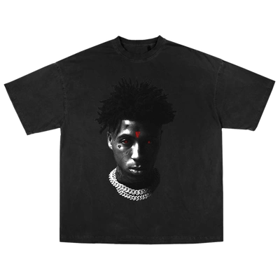 Pre-owned Youngboy Nba X Vlone Reaper's Child Tee Black