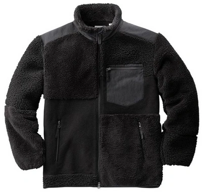 Pre-owned Uniqlo X Engineered Garments Fleece Combination Jacket (us Sizing) Black