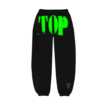 Pre-owned Youngboy Nba  X Vlone Top Sweatpants Sweatpants Green