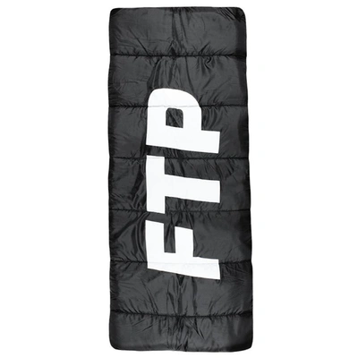 Pre-owned Ftp  Logo Sleeping Bag Black