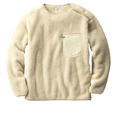 Pre-owned Uniqlo X Engineered Garments Fleece Pullover (us Sizing) Cream