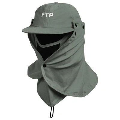 Pre-owned Ftp  Facemask Logo Hat Olive