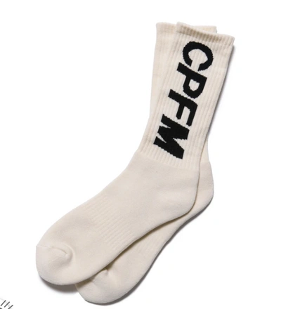 Pre-owned Cactus Plant Flea Market  Tube Socks White