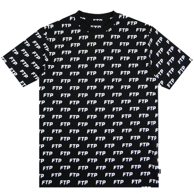 Pre-owned Ftp  Allover Tee Black