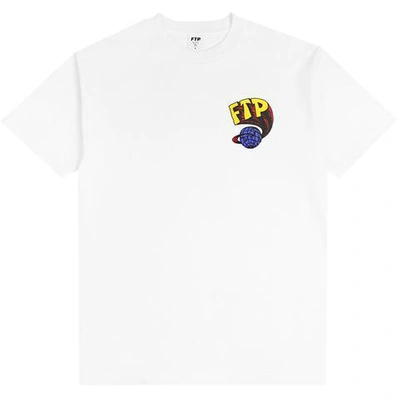 Pre-owned Ftp  Domination Tee White