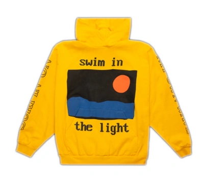 Pre-owned Kid Cudi  Swim In The Light Hoodie Yellow