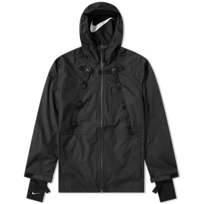 Pre-owned Nikelab X Mmw Men's Jacket Black