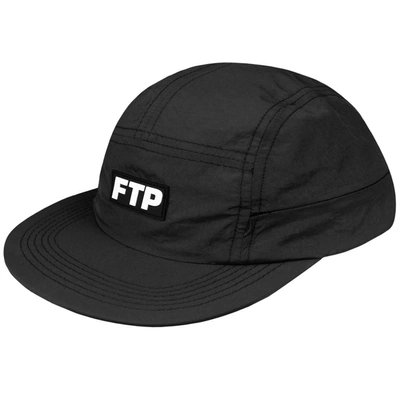 Pre-owned Ftp  Nylon Camp Hat Black