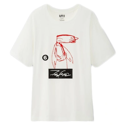 Pre-owned Futura Laboratories  X Uniqlo Sketch T-shirt White