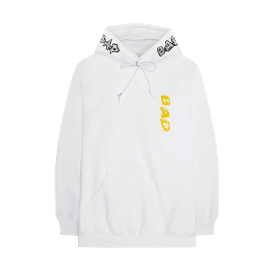 Pre-owned Xxxtentacion  Bad Vibes Forever Hoodie White