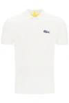 Lacoste X National Geographic Polo Shirt Logo Poison Dart Frog In White