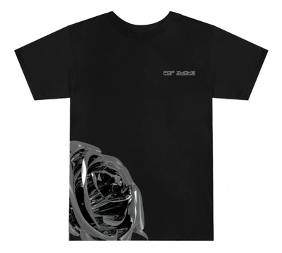 Pre-owned Pop Smoke  Rose T-shirt Black
