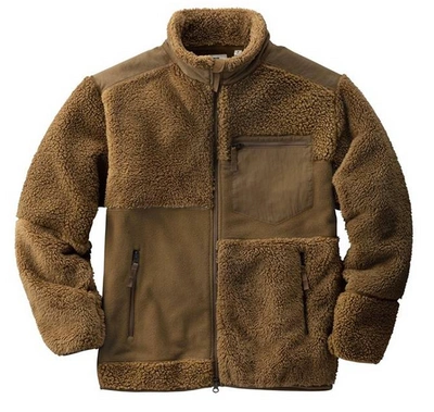 Pre-owned Uniqlo X Engineered Garments Fleece Combination Jacket (us Sizing) Brown