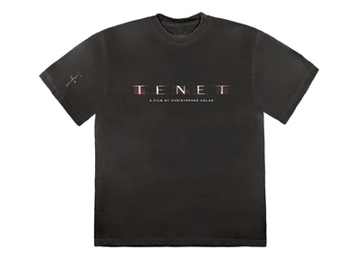 Pre-owned Travis Scott  Tenet T-shirt Black