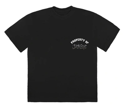 Pre-owned Travis Scott  Jack Boys Reality T-shirt Black