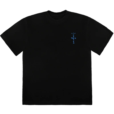 Pre-owned Travis Scott  Astro Rage T-shirt Black