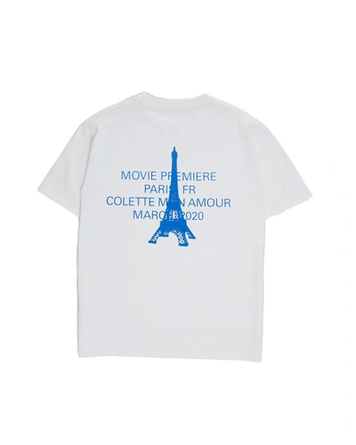 Pre-owned Colette Mon Amour  Paris T-shirt White