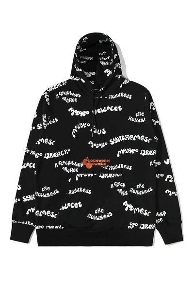 Pre-owned The Hundreds  X A Clockwork Orange Moloko Pullover Hoodie Black