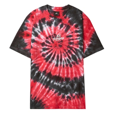 Pre-owned 100 Thieves Jam T-shirt Red/black