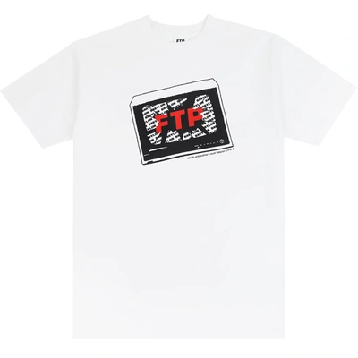 Pre-owned Ftp  X Babylon Liberty Tee White