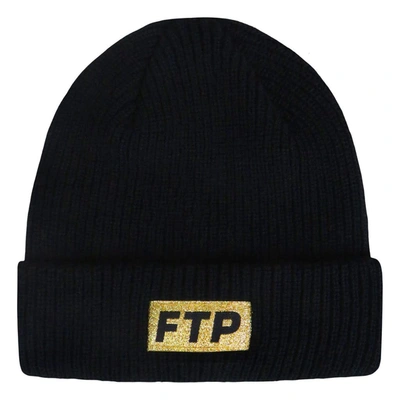 Pre-owned Ftp  10 Year Logo Beanie Black